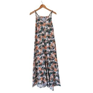 knee length dresses for ladies Serra Navy Blue & White Striped Midi Summer Dress Ladies Size 14 NEW–  Vinnies Online main image 1